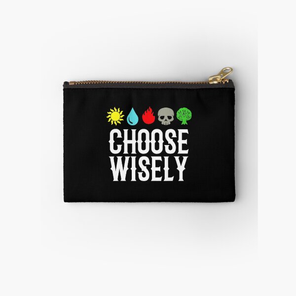 Item preview, Choose Wisely Elements Funny Gaming Inspired designed and sold by FGTV2021.