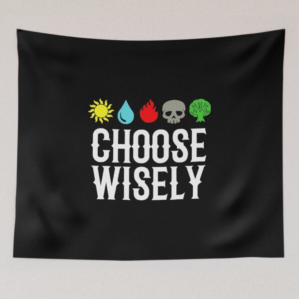 Item preview, Choose Wisely Elements Funny Gaming Inspired designed and sold by FGTV2021.