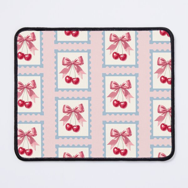 Item preview, Cherry Bow Stamp designed and sold by MayflowerandIvy.