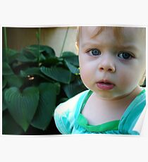 Blue Eyed Girl Poster