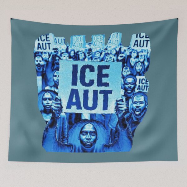 Item preview, ICE AUT people's protest designed and sold by JaroDesign2023.