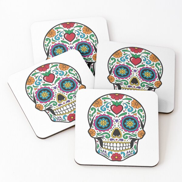Item preview, Skull "Día de los Muertos" designed and sold by PixelPack Design.