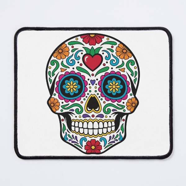 Item preview, Skull "Día de los Muertos" designed and sold by PixelPack Design.