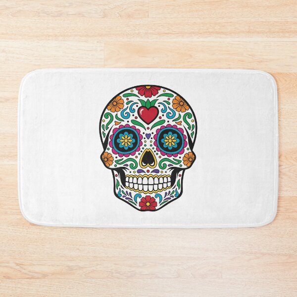 Item preview, Skull "Día de los Muertos" designed and sold by PixelPack Design.
