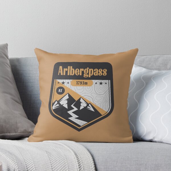 Item preview, Arlberg Pass Austria Alpine Road Badge designed and sold by CynthiaGraphics.