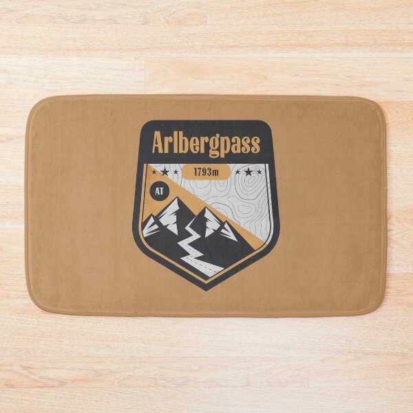Item preview, Arlberg Pass Austria Alpine Road Badge designed and sold by CynthiaGraphics.
