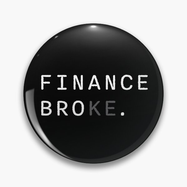 Item preview, Finance bro - Broke designed and sold by Random Tees.