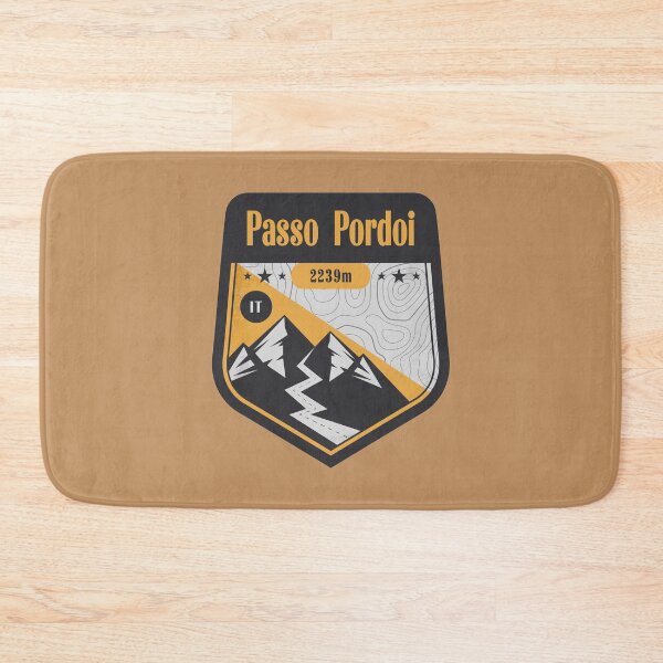 Item preview, Pordoi Pass Italy Dolomites Badge designed and sold by CynthiaGraphics.