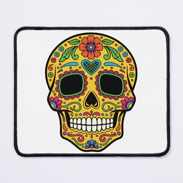 Item preview, Skull "Día de los Muertos" designed and sold by PixelPack Design.