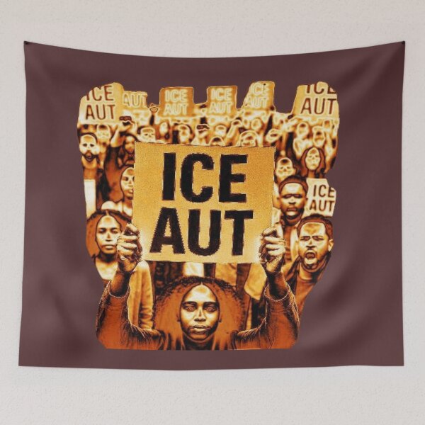 Item preview, ICE AUT people's protest designed and sold by JaroDesign2023.