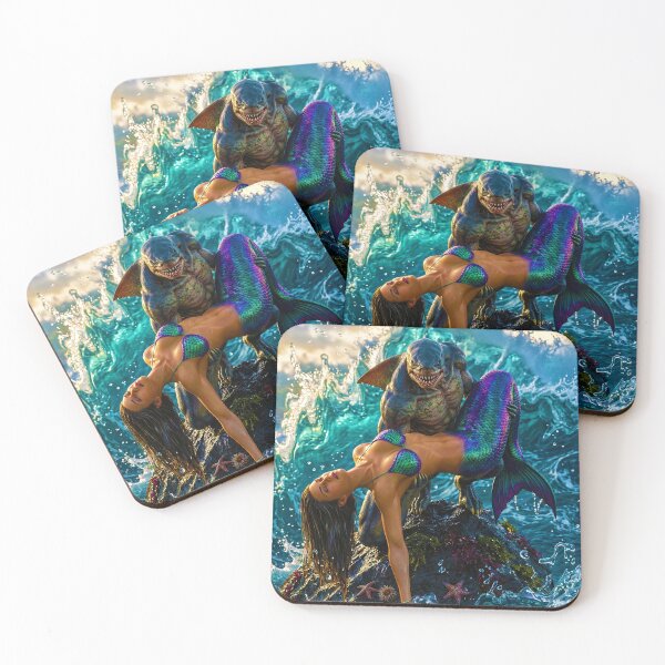 Item preview, Mermaid Rescue designed and sold by Neon Jungle.
