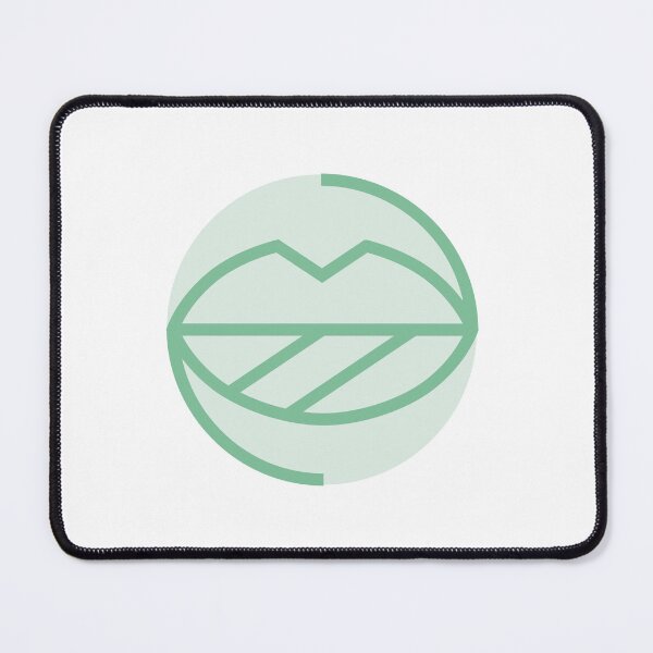 Item preview, Leaf Lips Split Color Circle Art designed and sold by LekkieStudioArt.