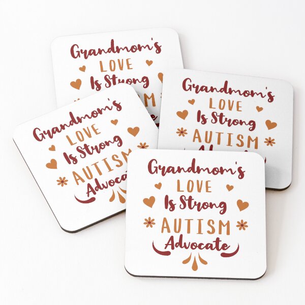 Item preview, Strong Autism Advocate Grandmom Love Shirt designed and sold by PrintSparkDesigns.