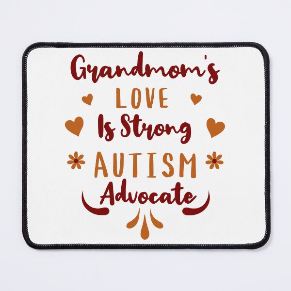 Item preview, Strong Autism Advocate Grandmom Love Shirt designed and sold by PrintSparkDesigns.