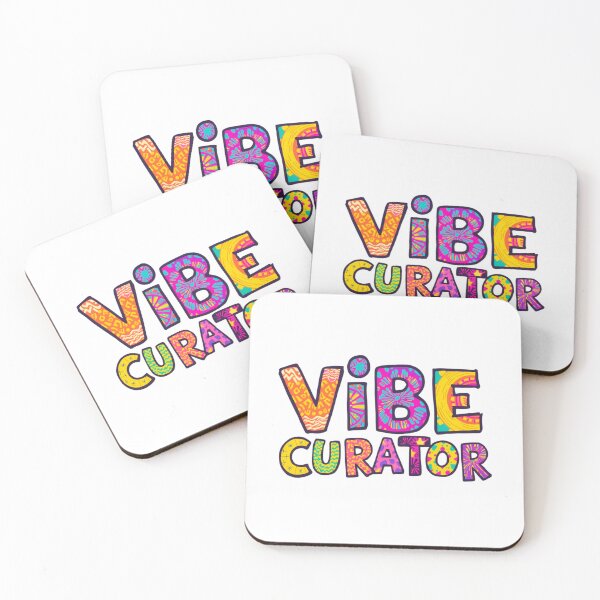 Item preview, Vibe Curator - Colorful Patterned Psychedelic Doodle Art designed and sold by RDproject.