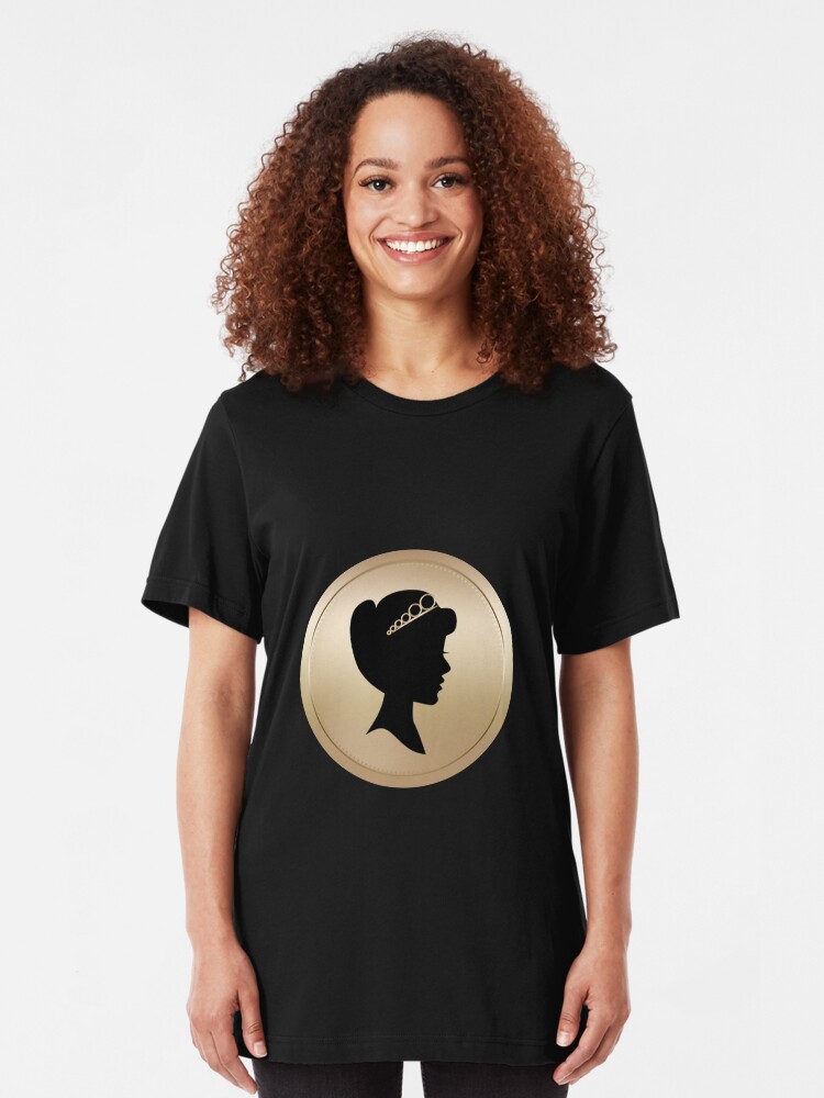 Alternate view of The Gold Queen Slim Fit T-Shirt