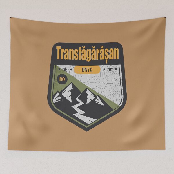 Item preview, Transfagarasan Romania Scenic Road Badge designed and sold by CynthiaGraphics.