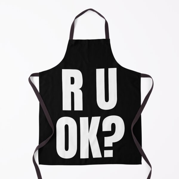 Item preview, Bold R U OK? Minimalist Mental Health Awareness Typography designed and sold by Vision Crafted.