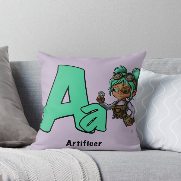 Item preview, A is for Artificer – D&D Alphabet designed and sold by AnneOther.