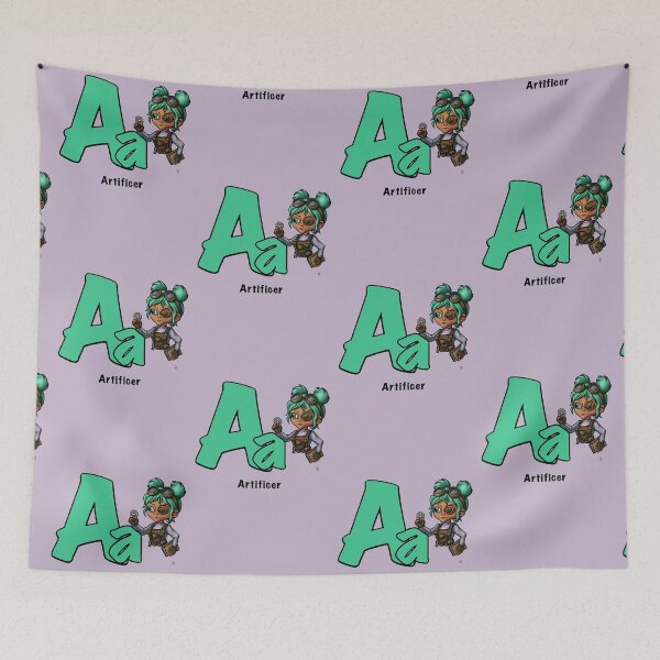 Item preview, A is for Artificer – D&D Alphabet designed and sold by AnneOther.