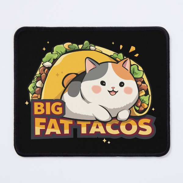 Item preview, FFXIV -  Big Fat Cat Tacos designed and sold by ThePhookas.