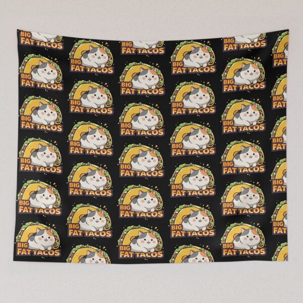 Item preview, FFXIV -  Big Fat Cat Tacos designed and sold by ThePhookas.