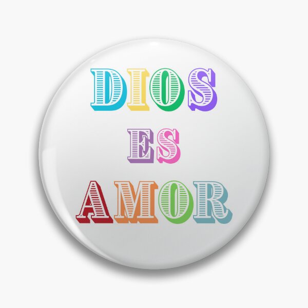 Item preview, Dios Es Amor - God Is Love Christian Typography designed and sold by FaithWayStudio.