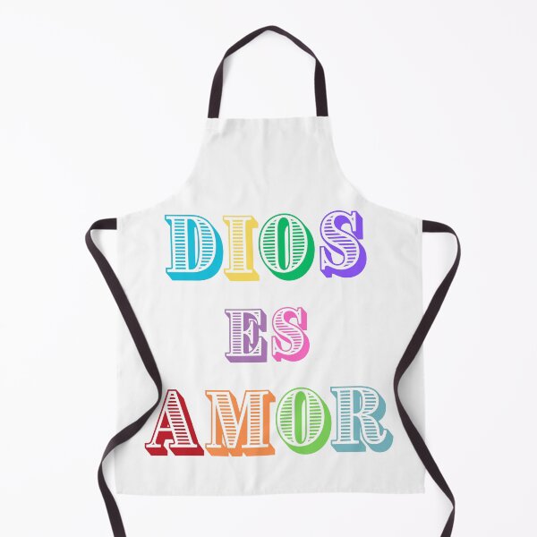 Item preview, Dios Es Amor - God Is Love Christian Typography designed and sold by FaithWayStudio.