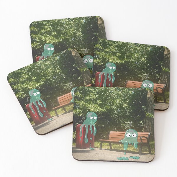 Item preview, Lost Aliens Melting in the Summer Park designed and sold by sankura.