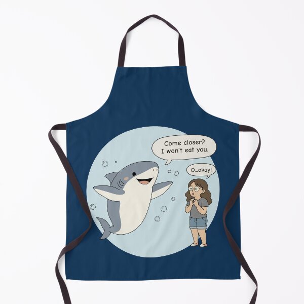 Item preview, The Friendly Shark – “I Won’t Eat You” designed and sold by dailycassim.
