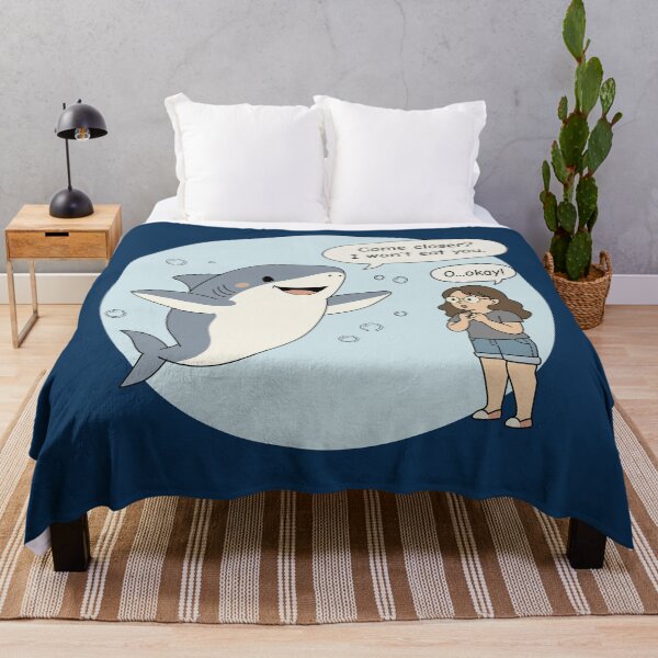 Item preview, The Friendly Shark – “I Won’t Eat You” designed and sold by dailycassim.