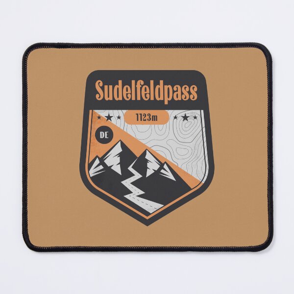 Item preview, Sudelfeld Pass Germany Alpine Road Badge designed and sold by CynthiaGraphics.