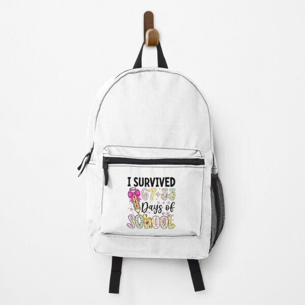 Item preview, I Survived 67 + 33 Days of School Cute Floral Pencil designed and sold by gladysenglish.
