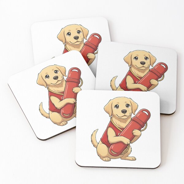 Item preview, Kawaii Lifeguard - Golden Lab designed and sold by WalterAdd.