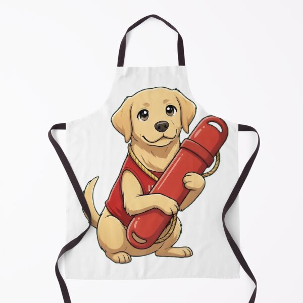 Item preview, Kawaii Lifeguard - Golden Lab designed and sold by WalterAdd.