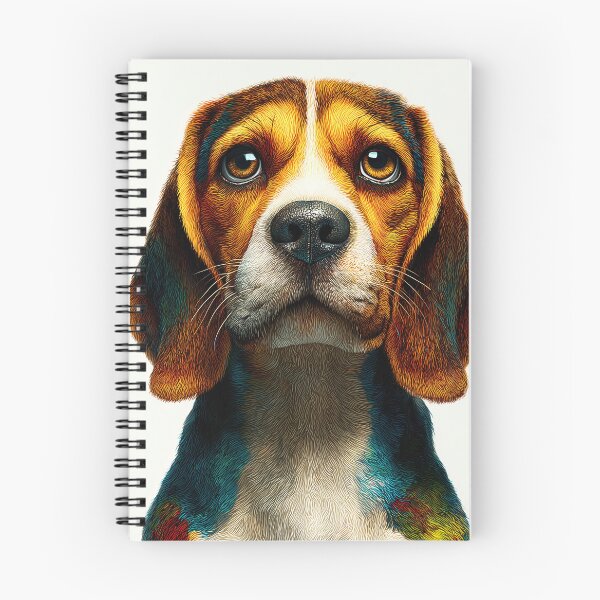 Item preview, Colorful Beagle Portrait designed and sold by lautir.