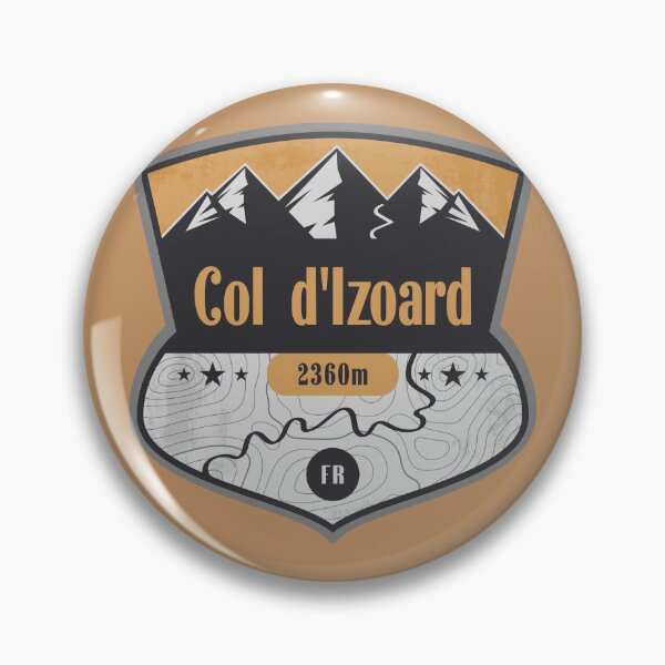 Item preview, Col d’Izoard France Alps Road Badge designed and sold by CynthiaGraphics.