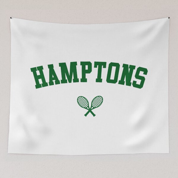 Item preview, Hamptons Tennis Classic Collegiate Style  designed and sold by WayTBeenkenArt.