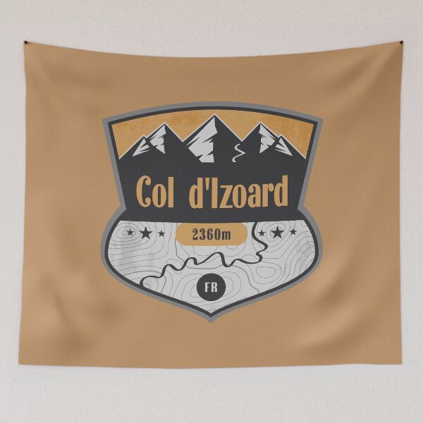 Item preview, Col d’Izoard France Alps Road Badge designed and sold by CynthiaGraphics.