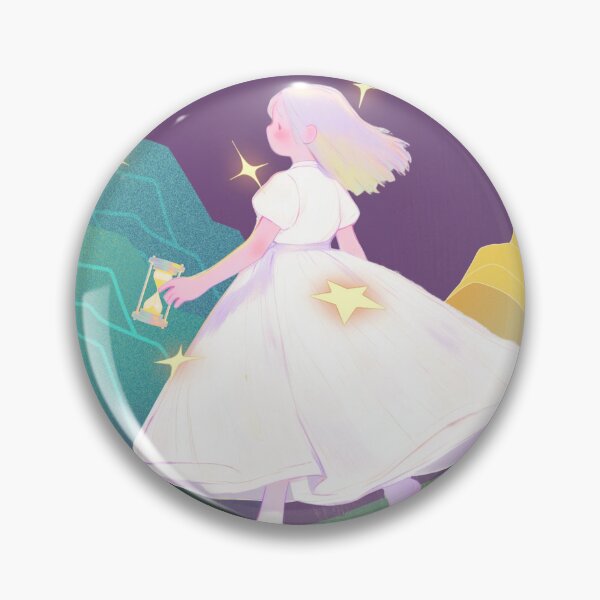 Item preview,  Dreamy nostalgic Girl in White Dress Digital Collage designed and sold by mooncakekaro.