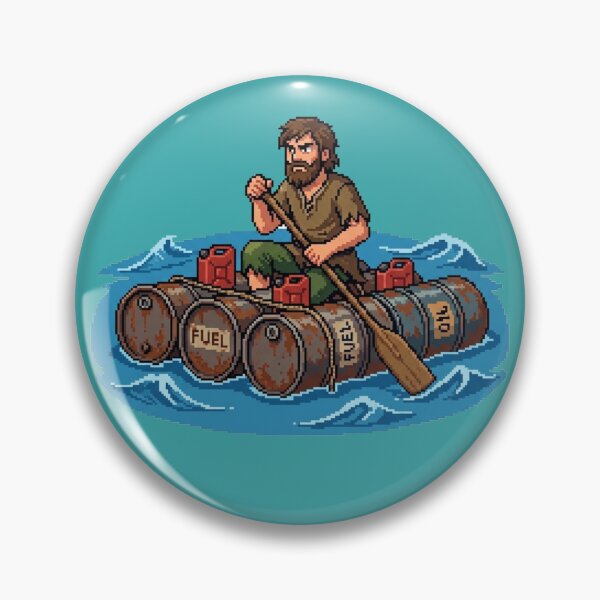 Item preview, Navigation on an Oil Raft designed and sold by FantoRed.