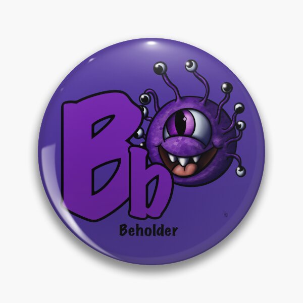 Item preview, B is for Beholder – D&D Alphabet designed and sold by AnneOther.