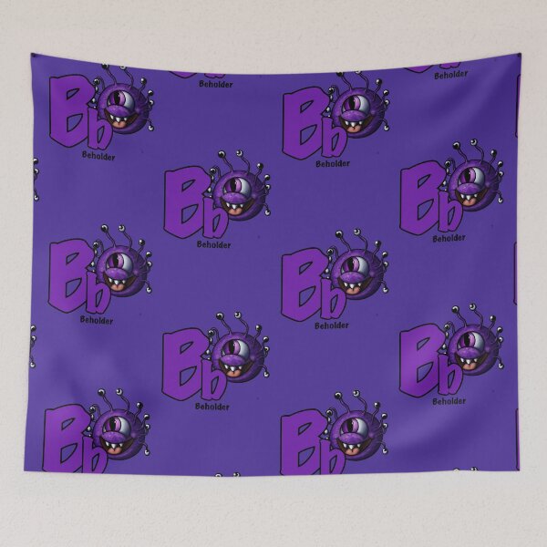 Item preview, B is for Beholder – D&D Alphabet designed and sold by AnneOther.