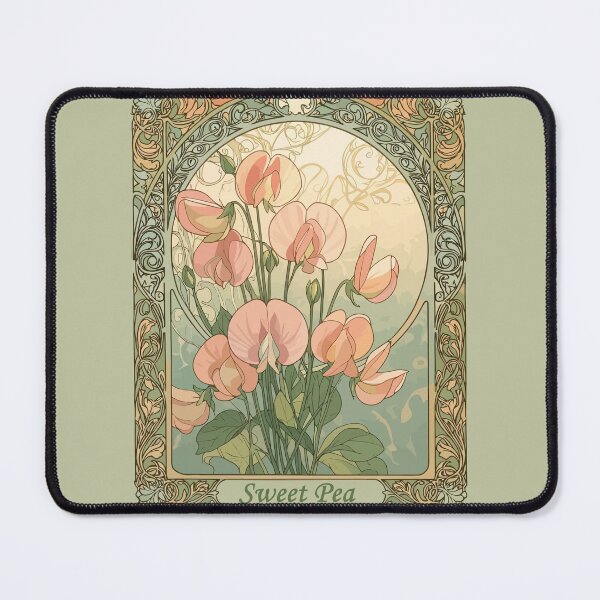 Item preview, April Sweet Pea Birth Month Flower designed and sold by taiche.
