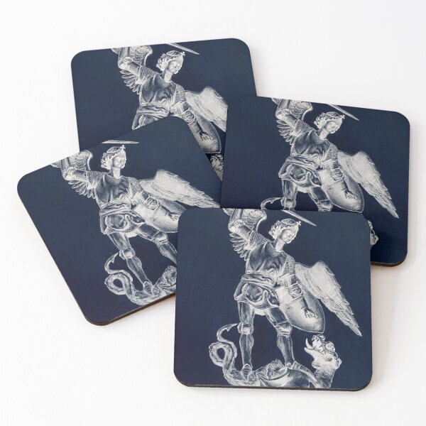 Item preview, Saint Michael Killing Satan designed and sold by teagandemler.