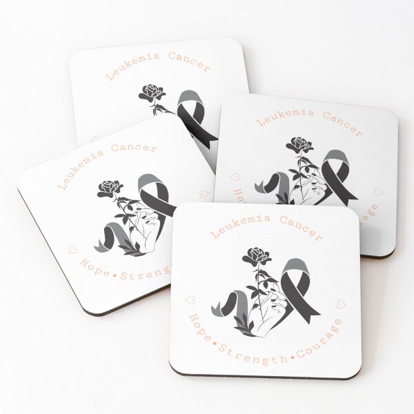 Item preview, Leukemia Cancer Hope-Strength-Courage designed and sold by ACA Design & Print.