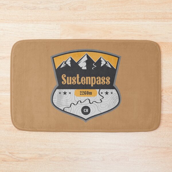 Item preview, Susten Pass Switzerland Alpine Road Badge designed and sold by CynthiaGraphics.