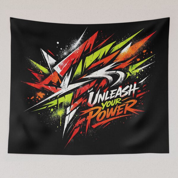 Item preview, Unleash Your Power – Graffiti Energy designed and sold by ForeverPrintsOK.