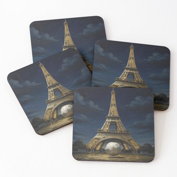 Item preview, Elegant and Majestious Eiffel Tower at Night designed and sold by BrickByDream.