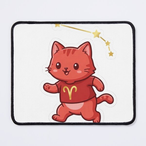 Item preview, ♈ Aries - The Boxing Cat designed and sold by ToieStore.